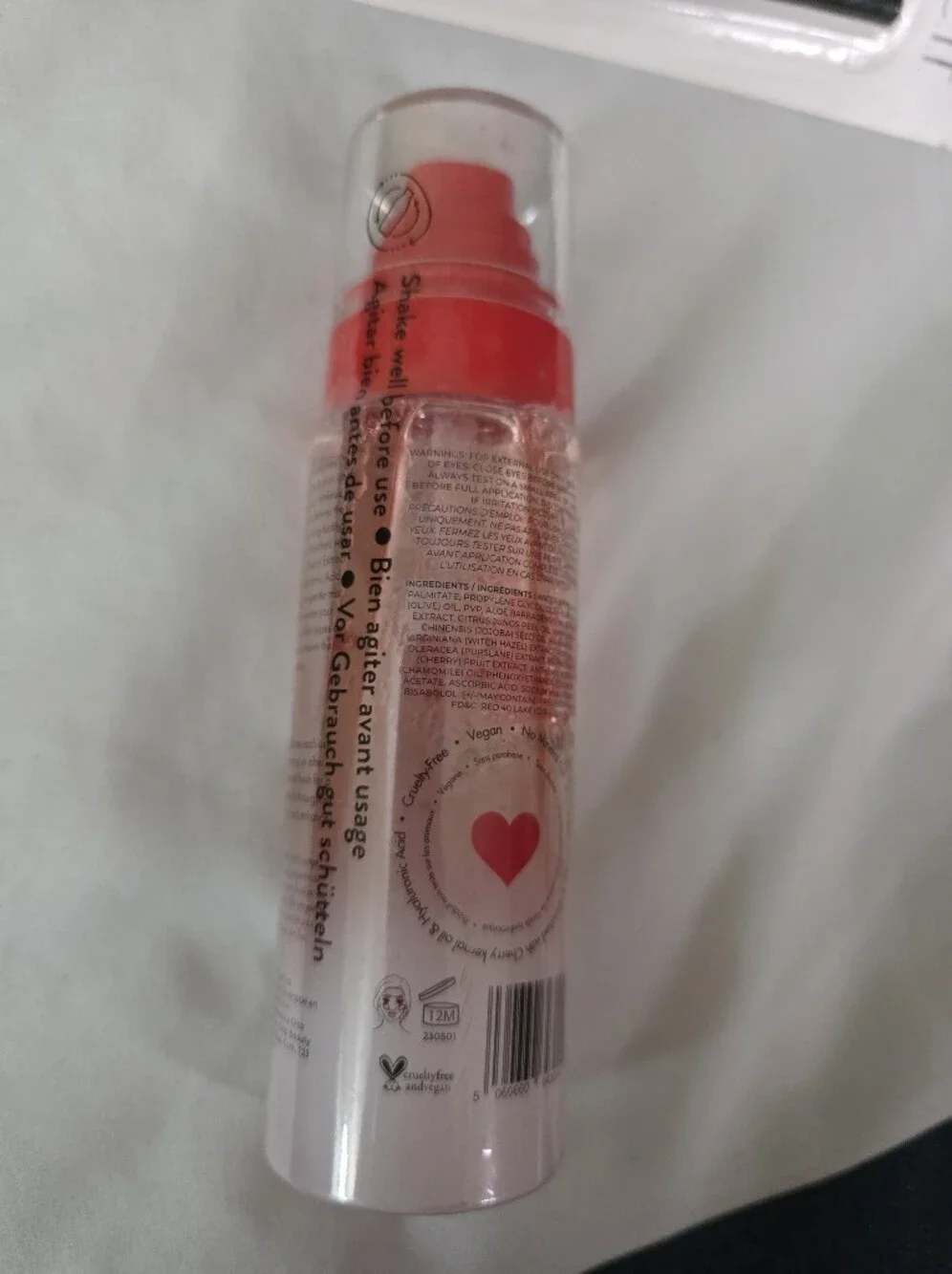The Beauty Crop Oui Cherie Hydrating Setting Mist 3.4FL Oz